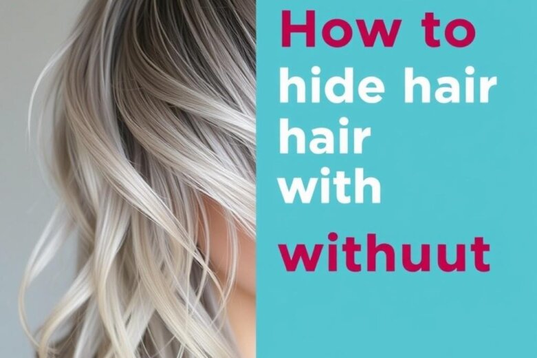 Cómo disimular las canas sin tinte: técnicas y productos para un look natural