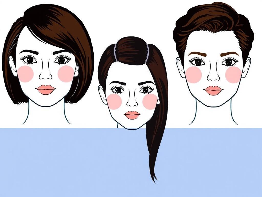     Guide des coupes de cheveux selon la forme de son visage.. Étape 1 : comment identifier la forme de son visage