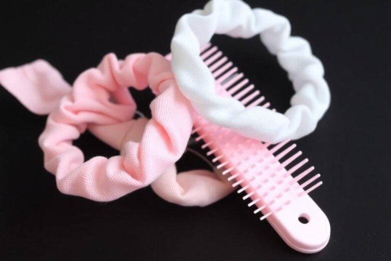 Les accessoires doux pour les cheveux : chouchouter vos mèches avec des élastiques et des brosses bienveillants