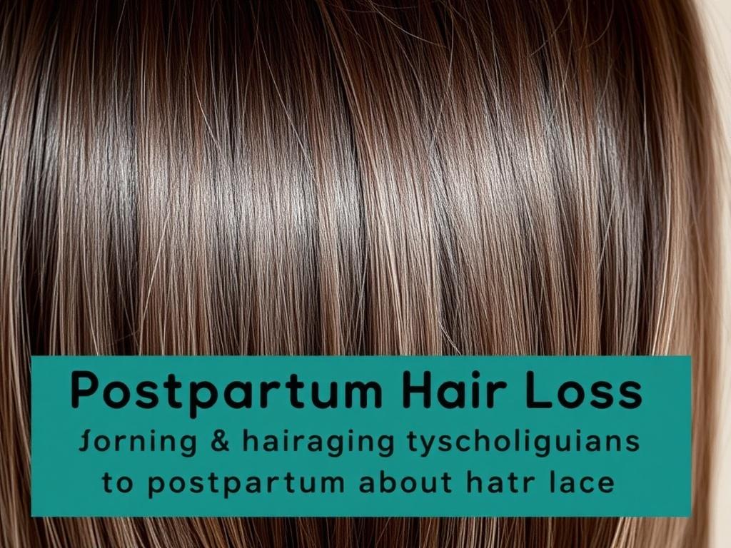     Hair Care During Pregnancy and Postpartum Hair Loss. Consejos psicológicos y de apoyo: manejar la ansiedad por la caída