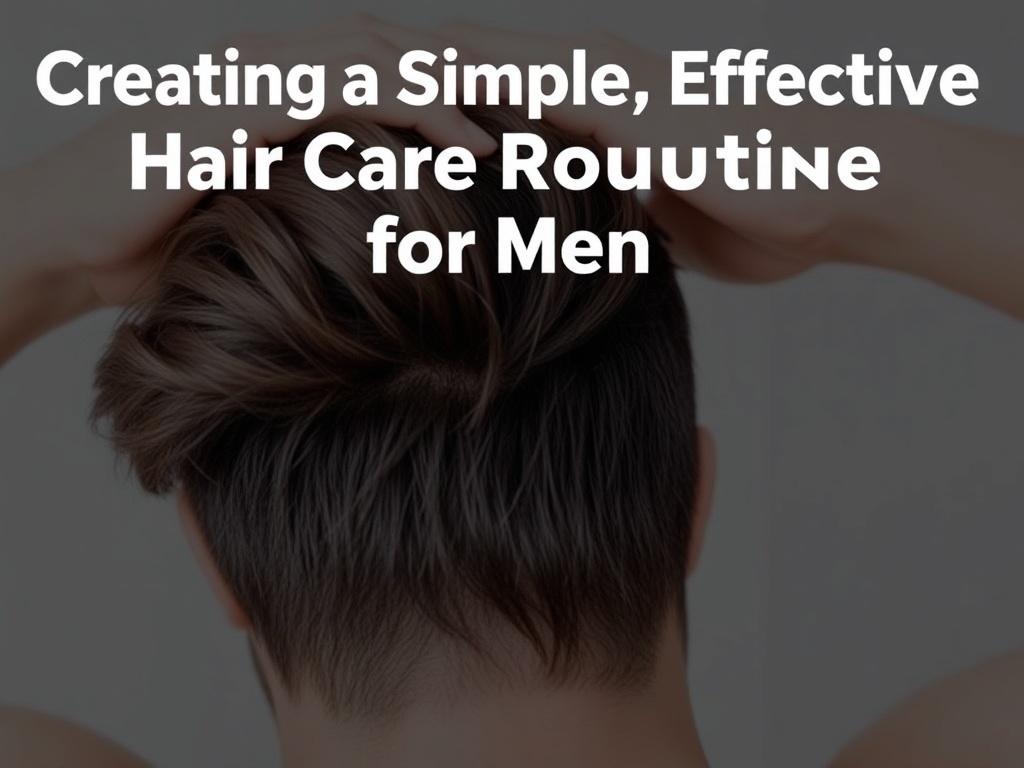     Creating a Simple, Effective Hair Care Routine for Men. Errores comunes y cómo evitarlos