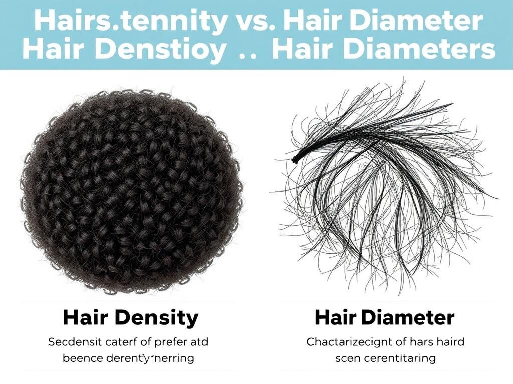     Understanding Hair Density vs. Hair Diameter. Introducción: por qué distinguir entre densidad y diámetro cambia todo