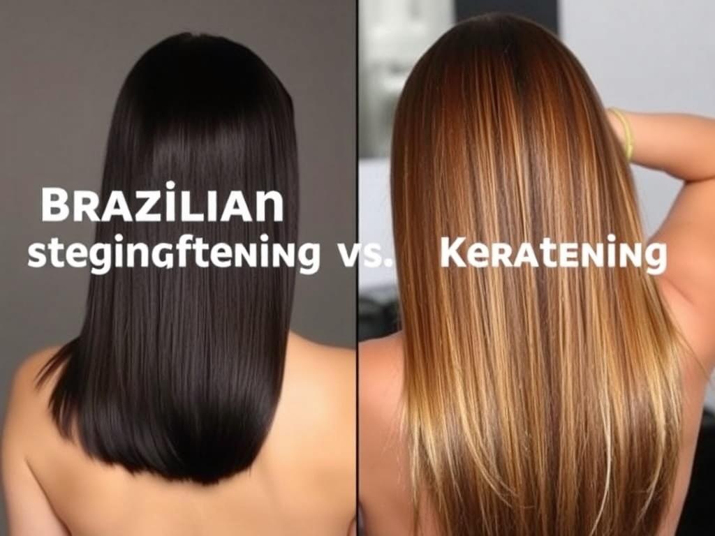    Alisado brasileño vs. keratina: diferencias, duración y efectos.. Esquema del artículo propuesto